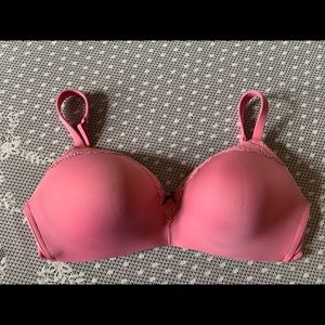Cacique 36DDD /36F Bra. Beautiful pink